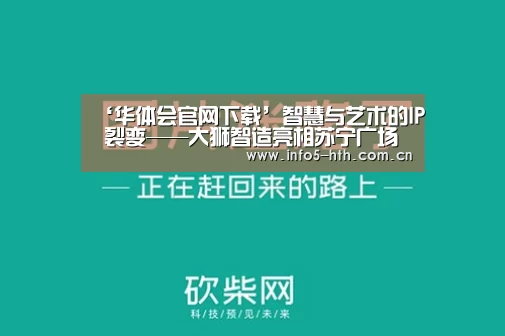 ‘华体会官网下载’智慧与艺术的IP 裂变——大狮智造亮相苏宁广场(图3) 华体会官网下载